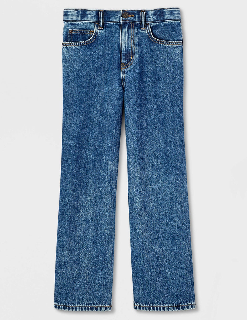 Jeans amplio de algodón para niño 2