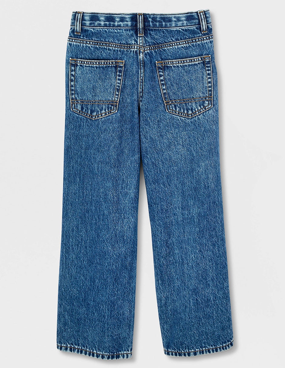 Jeans amplio de algodón para niño 3