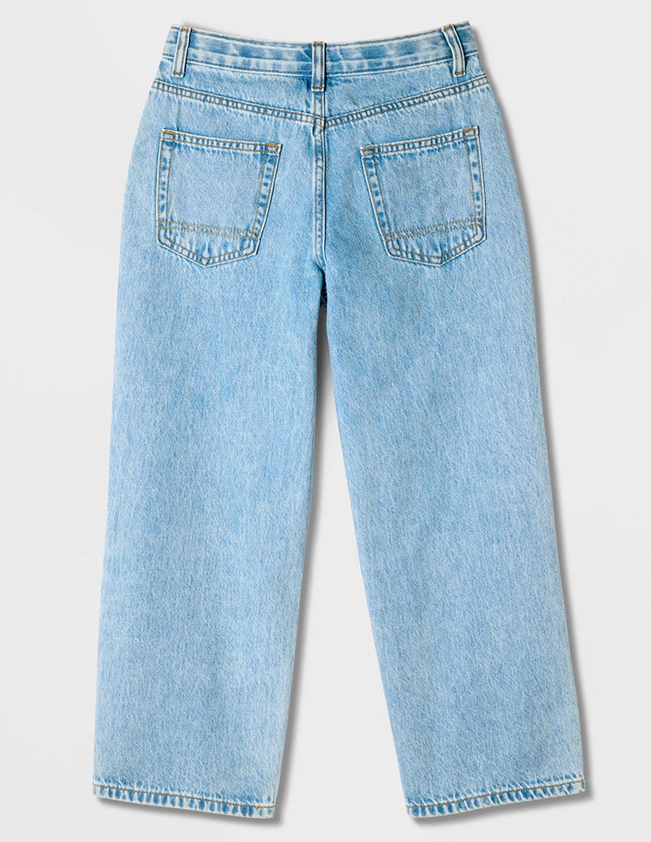 Jeans amplio de algodón para niño 2