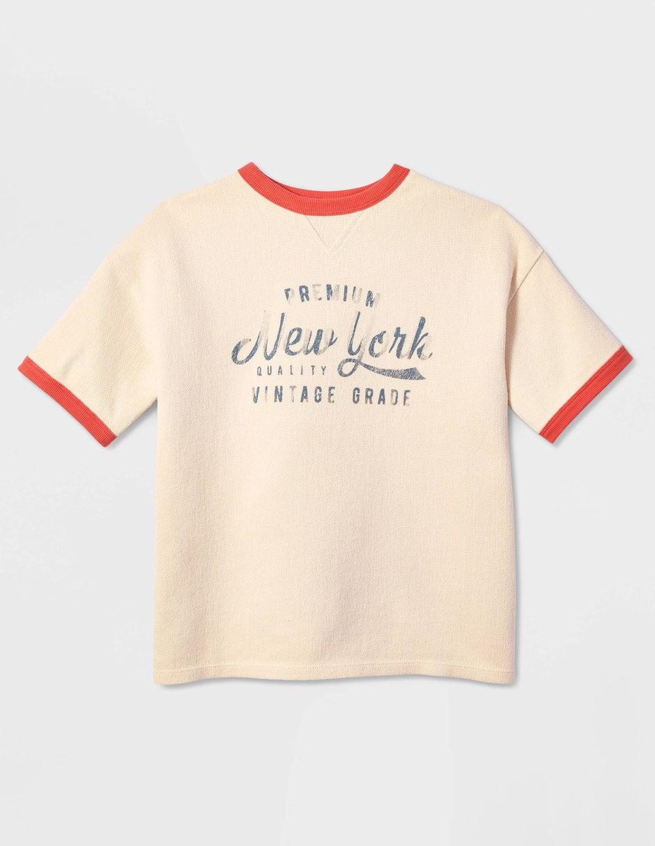 Playera manga corta para niño 2