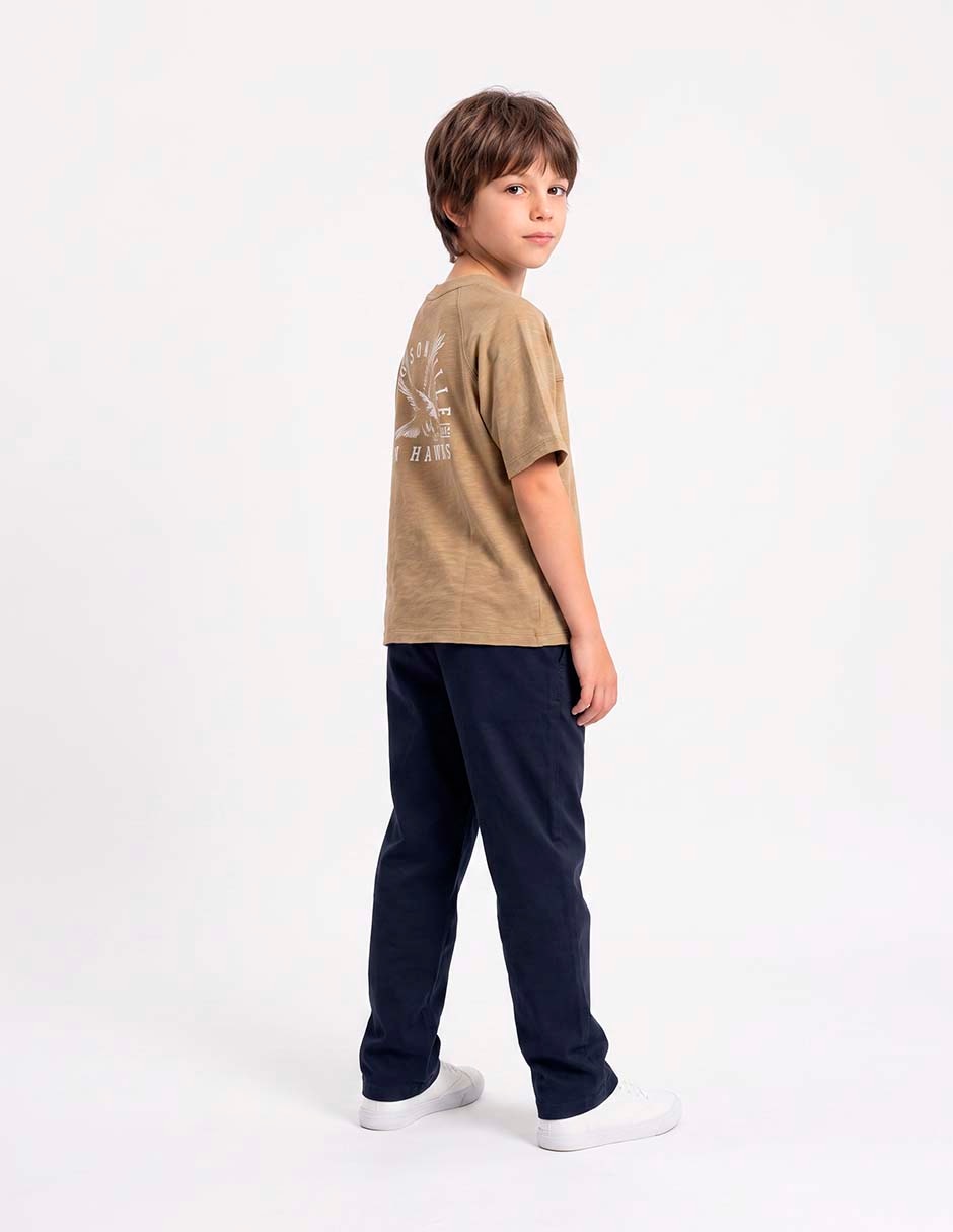 Playera manga corta para niño 6