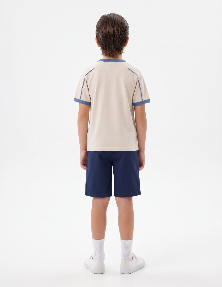 Playera manga corta para niño 2