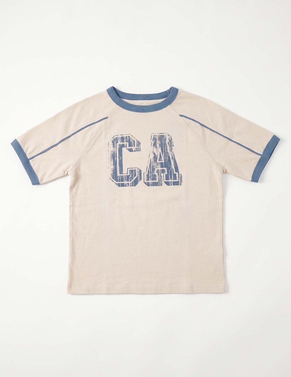 Playera manga corta para niño 3