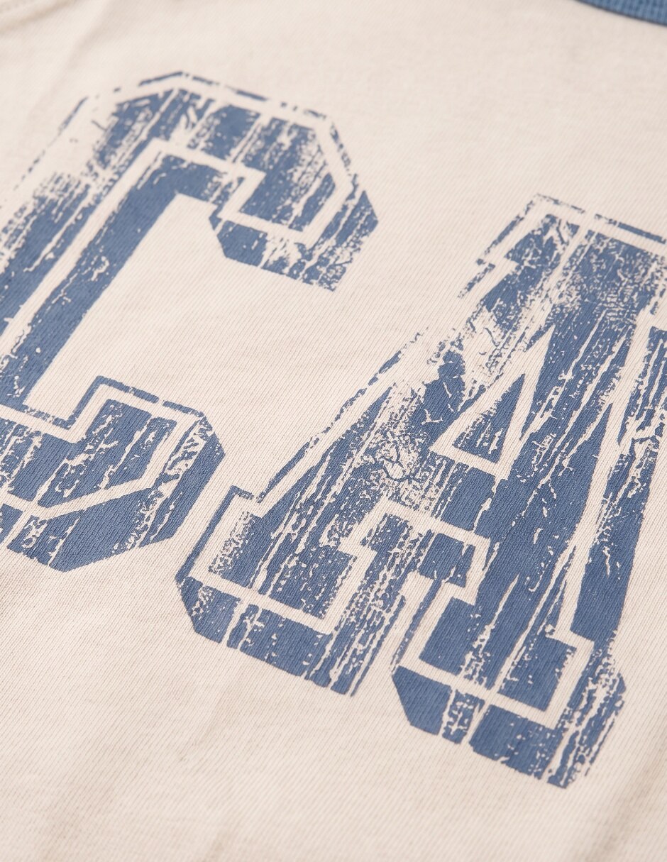 Playera manga corta para niño 5