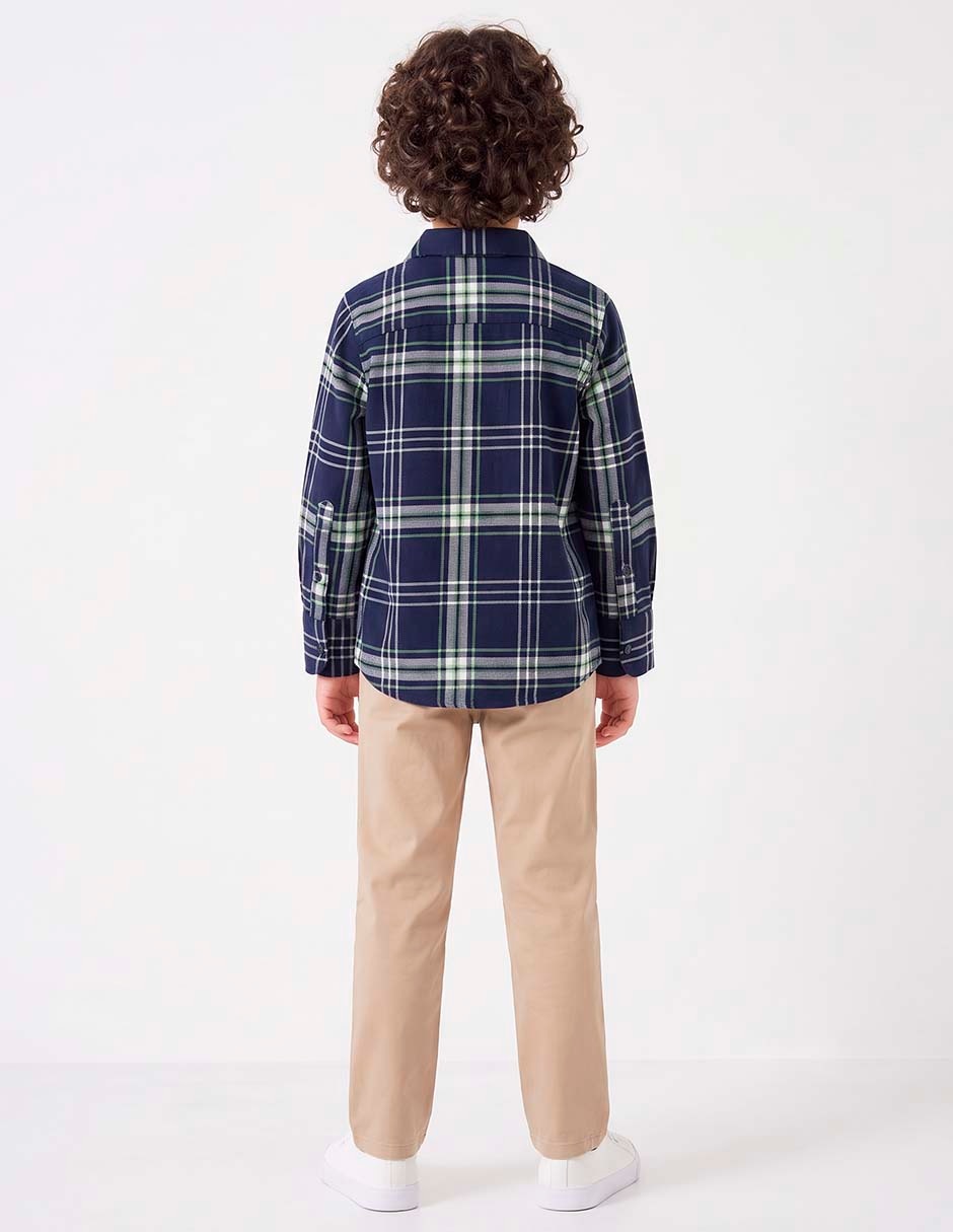 Camisa manga larga para niño 5