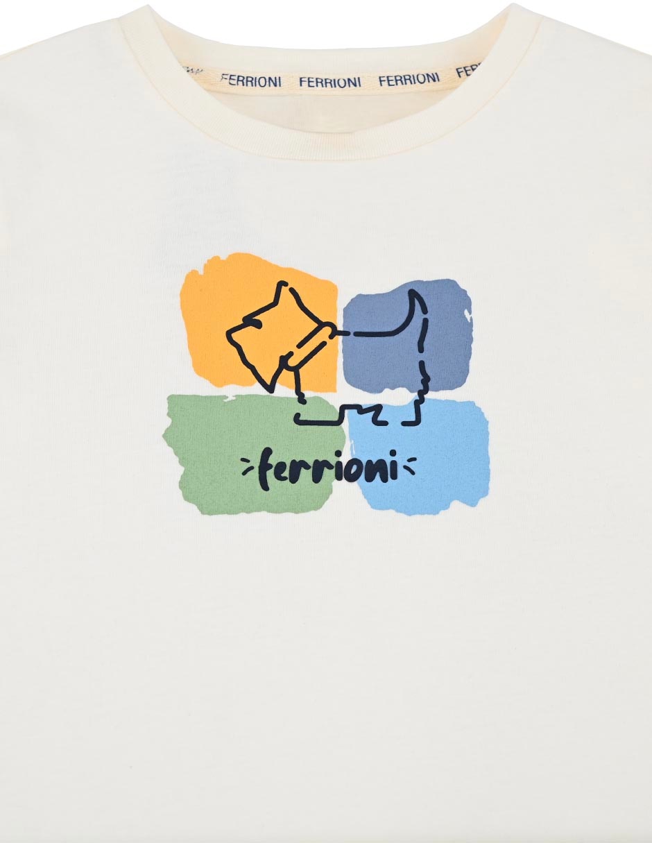 Playera Barker manga regular para niño 2