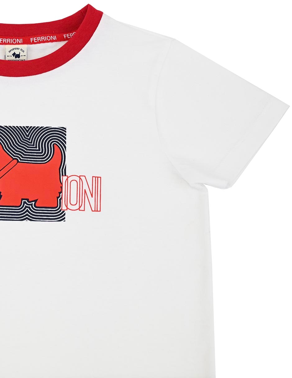 Playera Cassius manga regular para niño 3