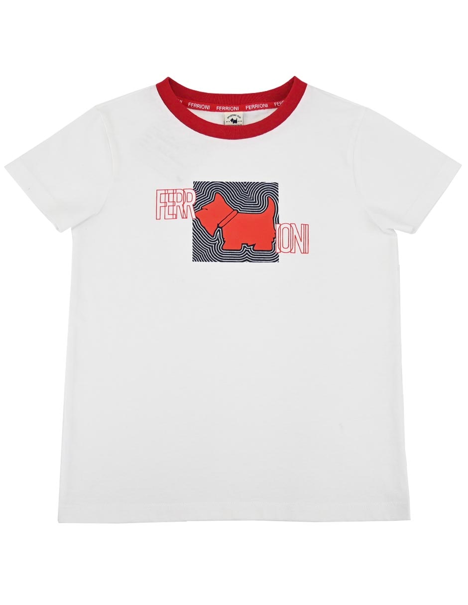 Playera Cassius manga regular para niño