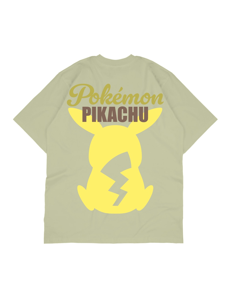Playera pokemón manga corta infantil niño 4
