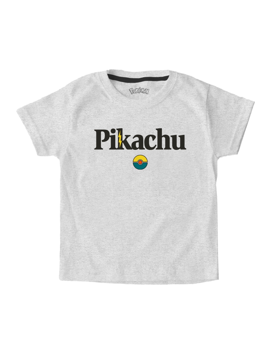 Playera pokemón playera manga corta infantil niño Playera pokemón playera manga corta infantil niño