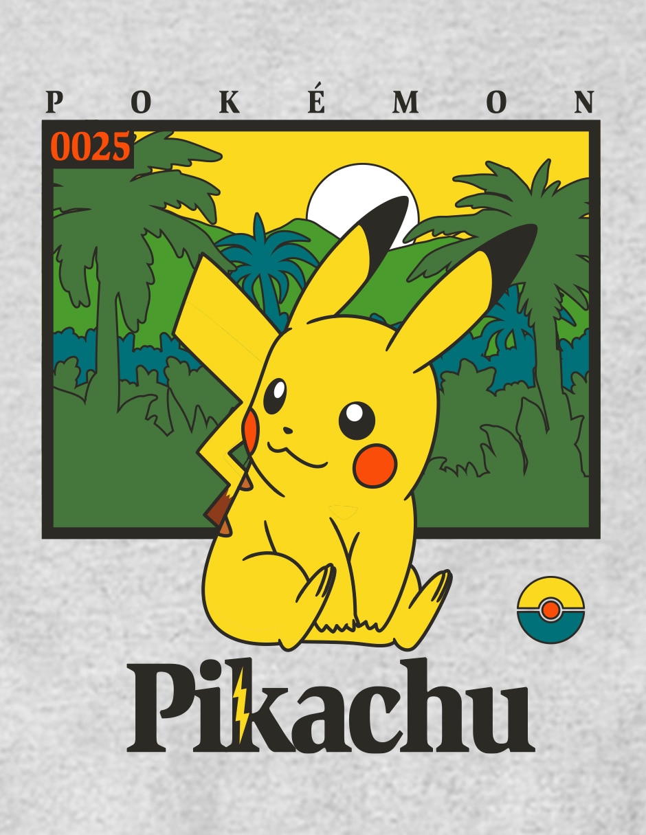 Playera pokemón playera manga corta infantil niño 4