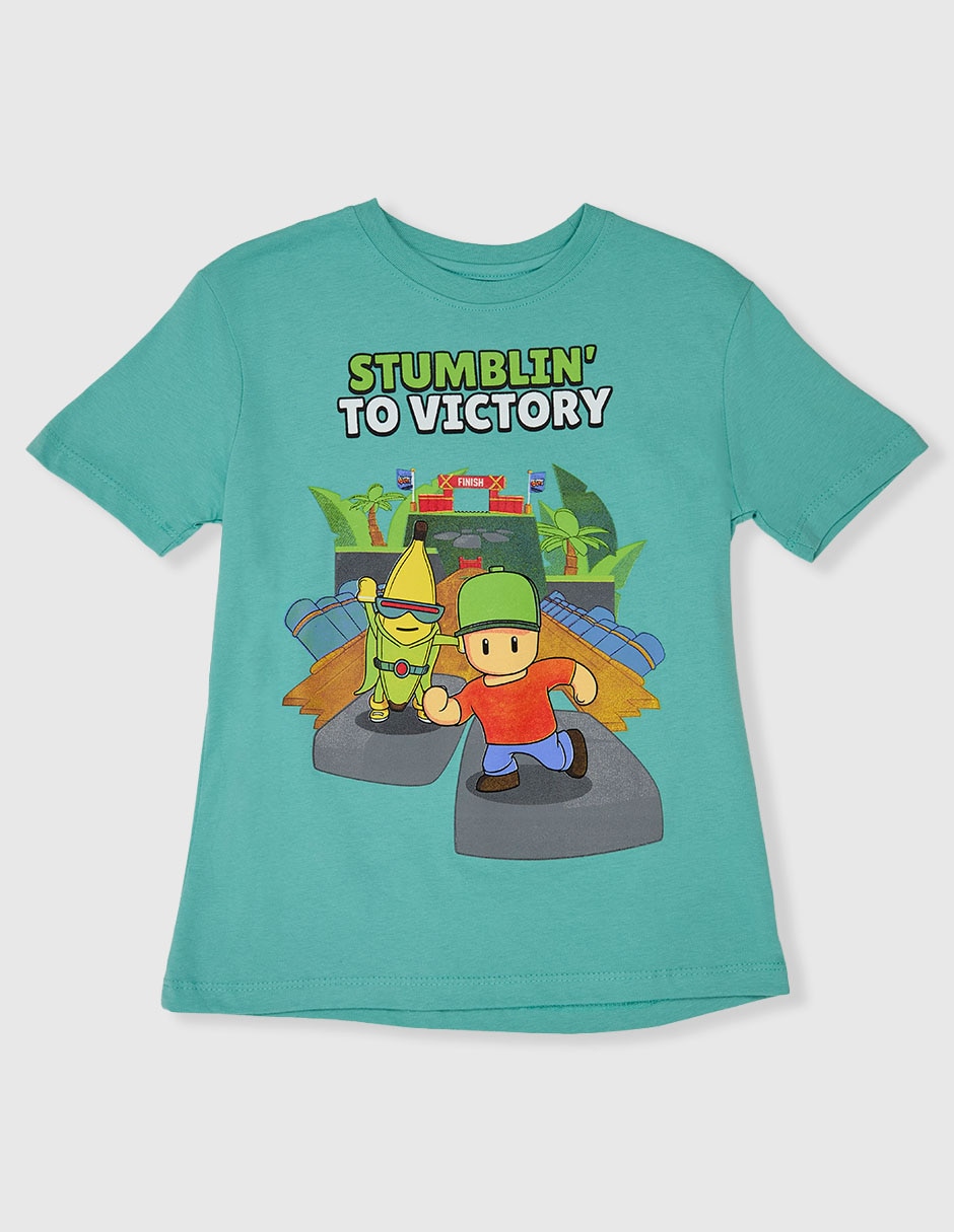 Playera stumble guys stumble guys manga corta infantil niño