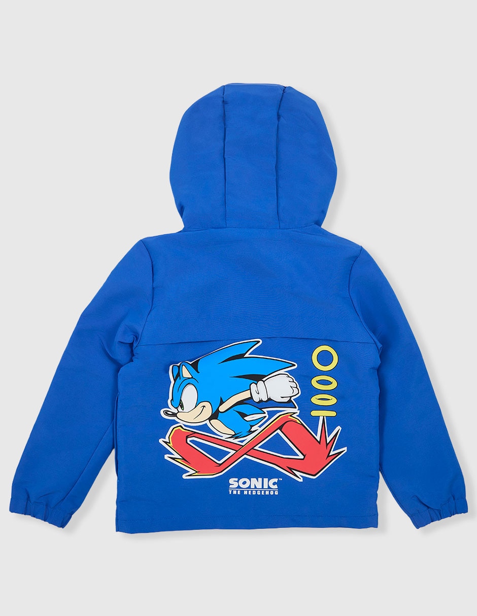 Set chamarra the hedgehog para niño 2