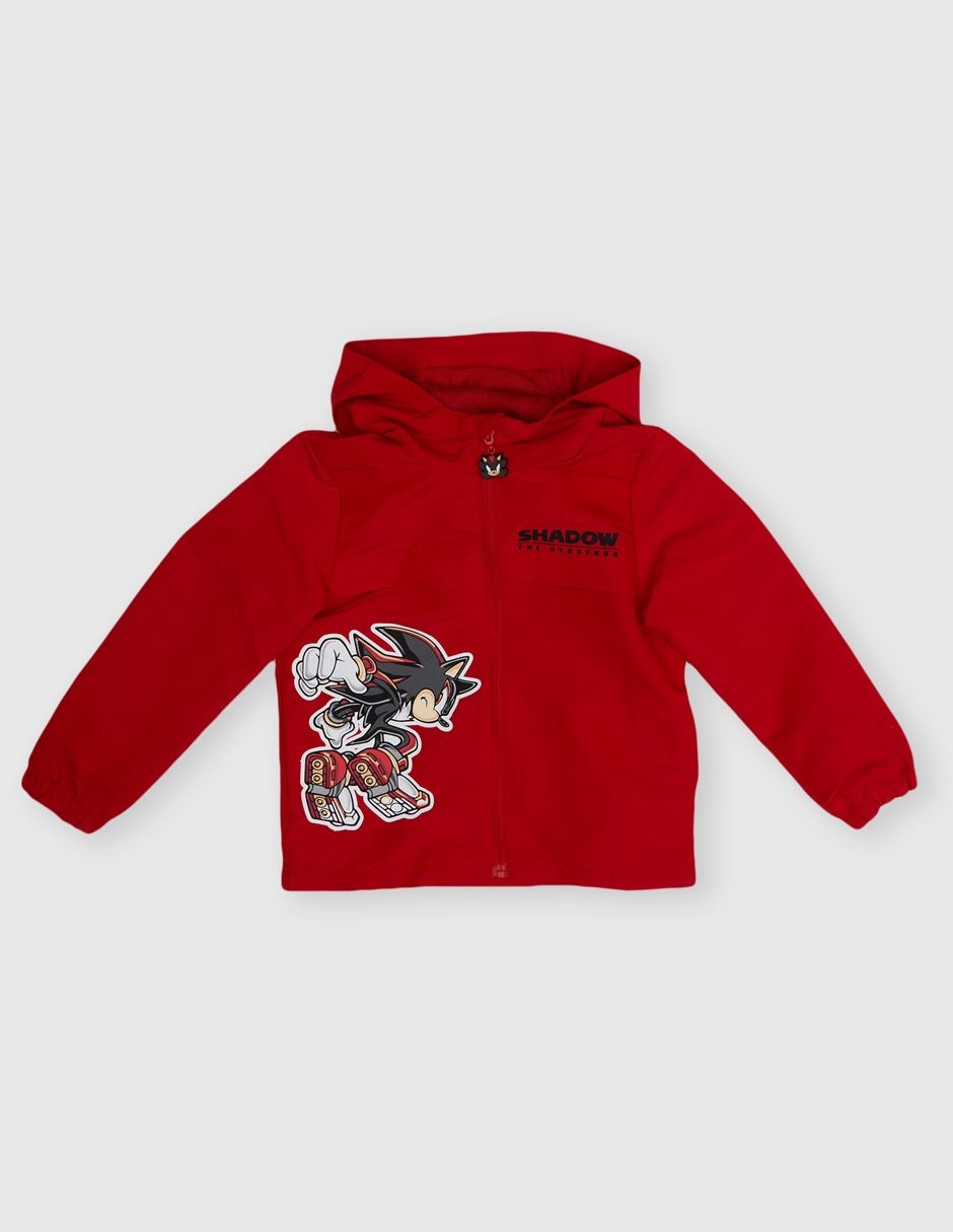 Set chamarra the hedgehog shadow para niño