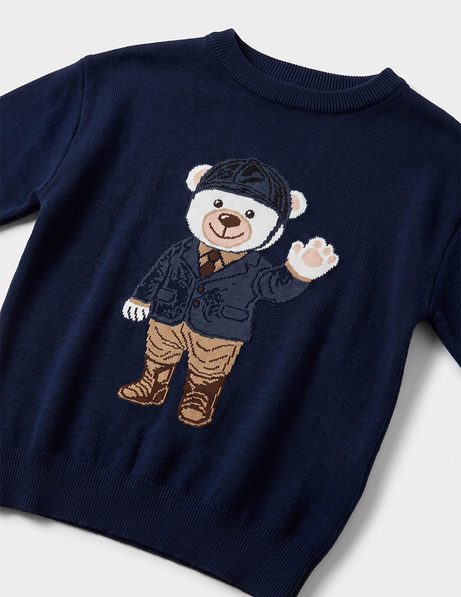 Suéter tejido para niño 6