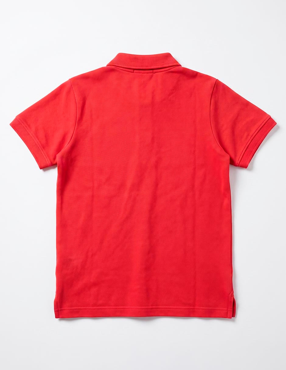 Playera tipo polo de algodón para niño 3