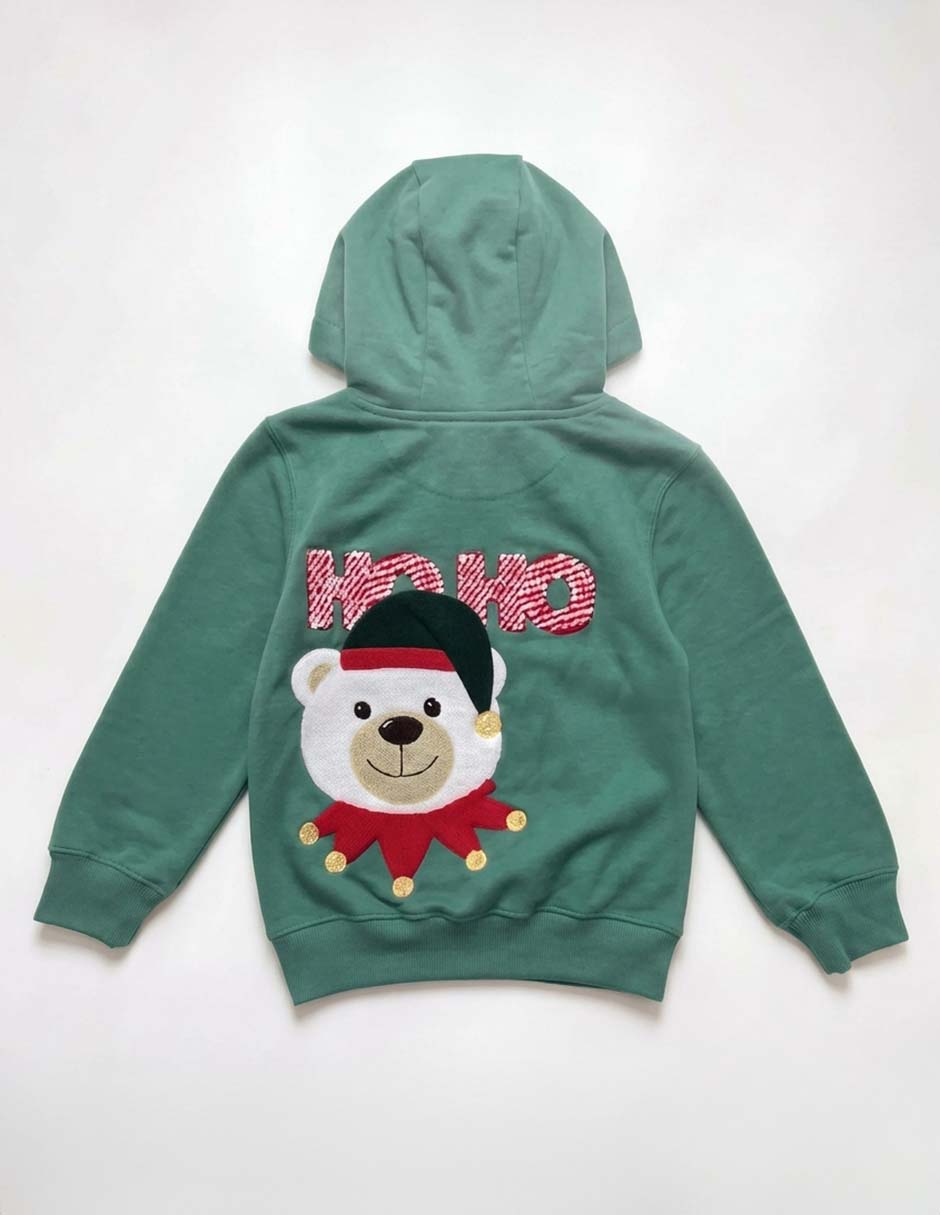 Sudadera navideña bolo para niño 2