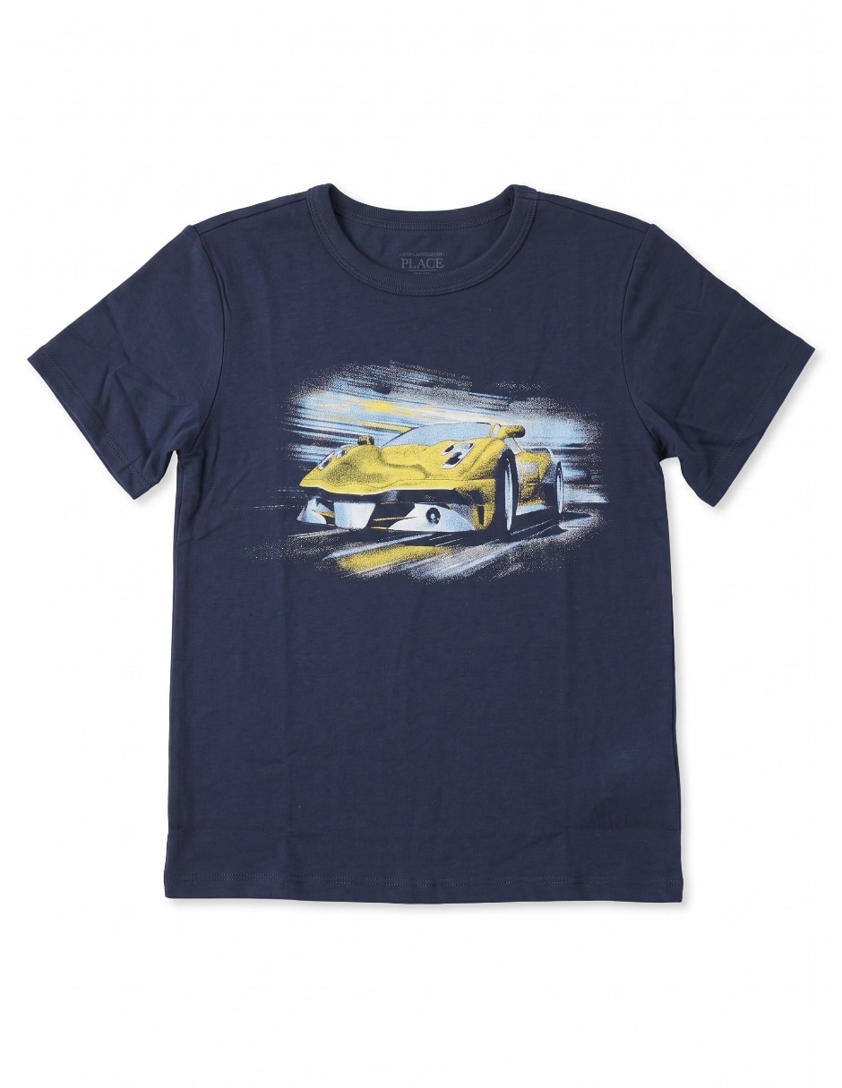 Playera manga corta para niño 3