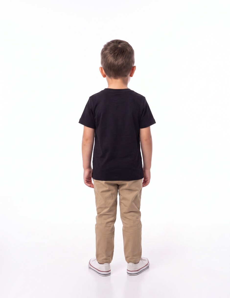 Playera manga corta para niño 2