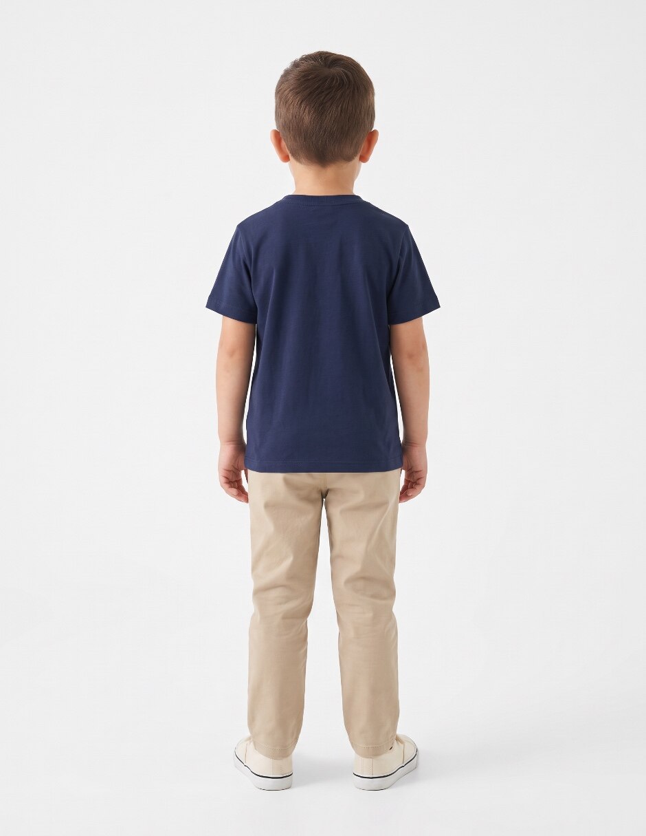 Playera manga corta para niño 2