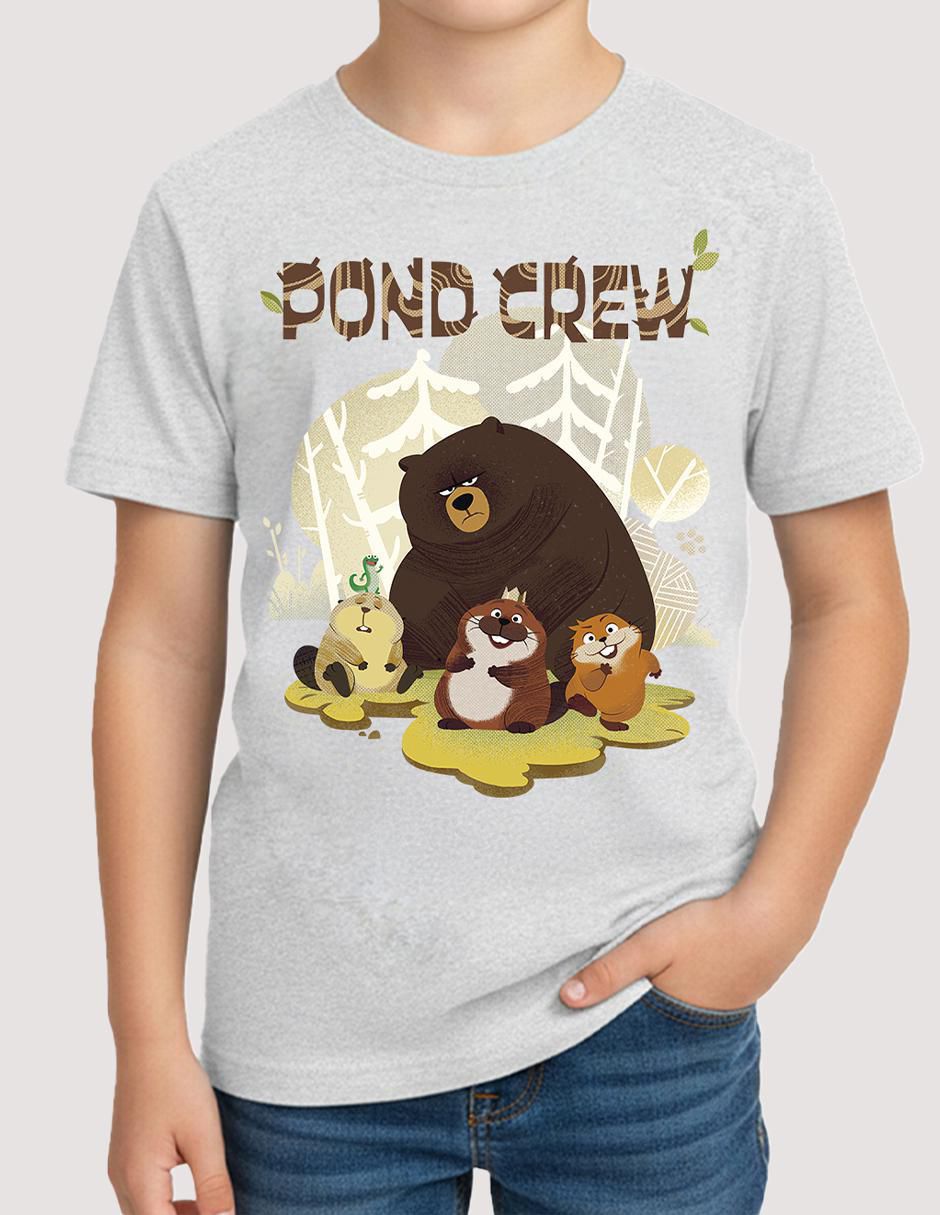 Playera Disney Hopper Pond Crew manga corta para niño