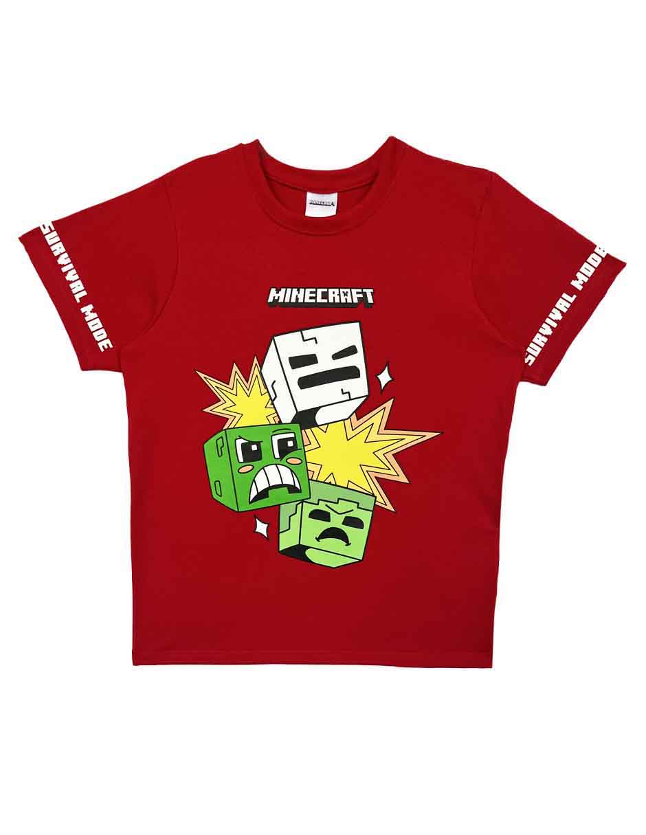 Playera manga corta para niño