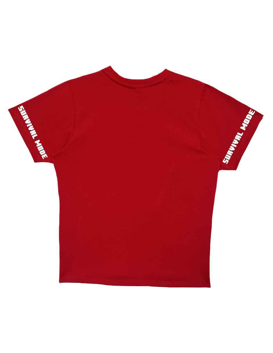 Playera manga corta para niño
