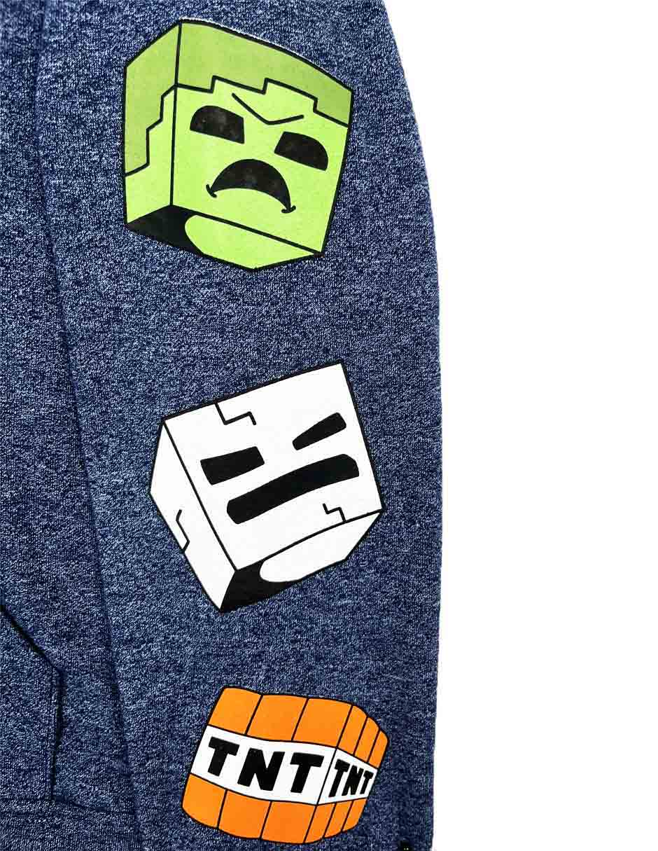 Sudadera o coleccon minecraft infantil niño 4