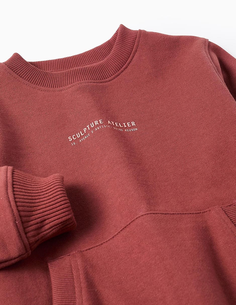 Sudadera zippy sculpting curiosity para infantil niño