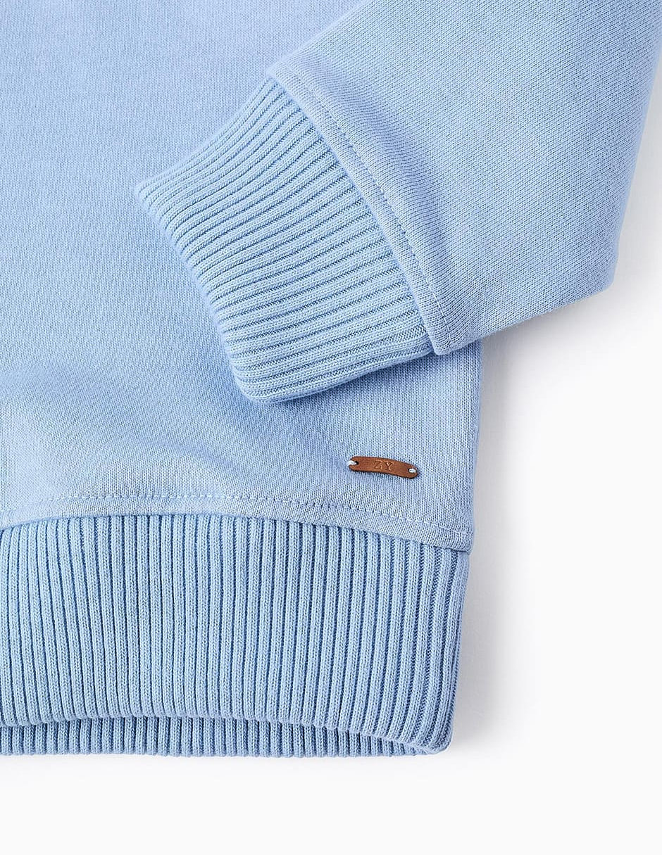 Sudadera zippy sculpting curiosity para infantil niño
