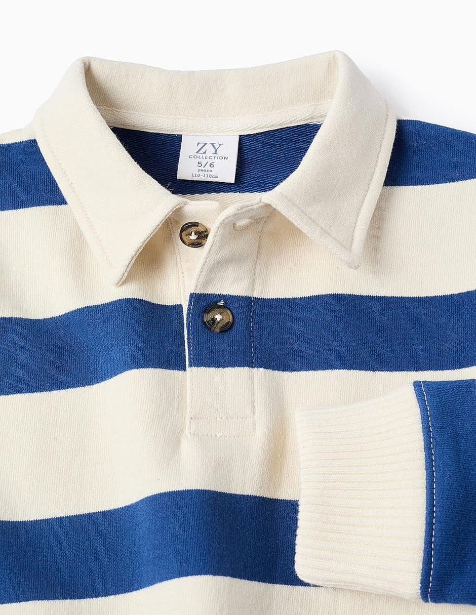 Sudadera zippy sculpting curiosity para niño