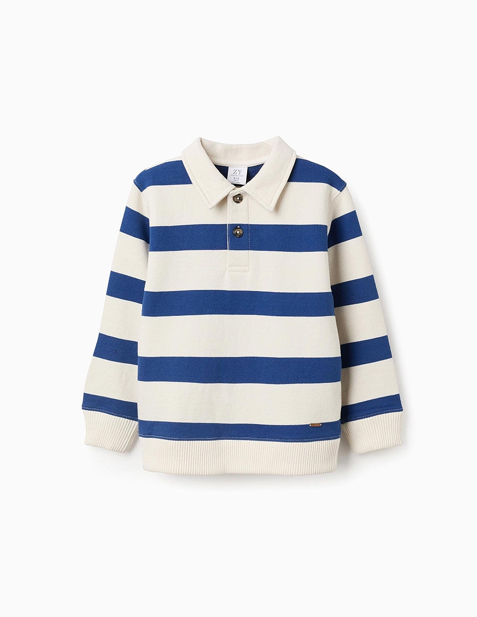 Sudadera zippy sculpting curiosity para niño