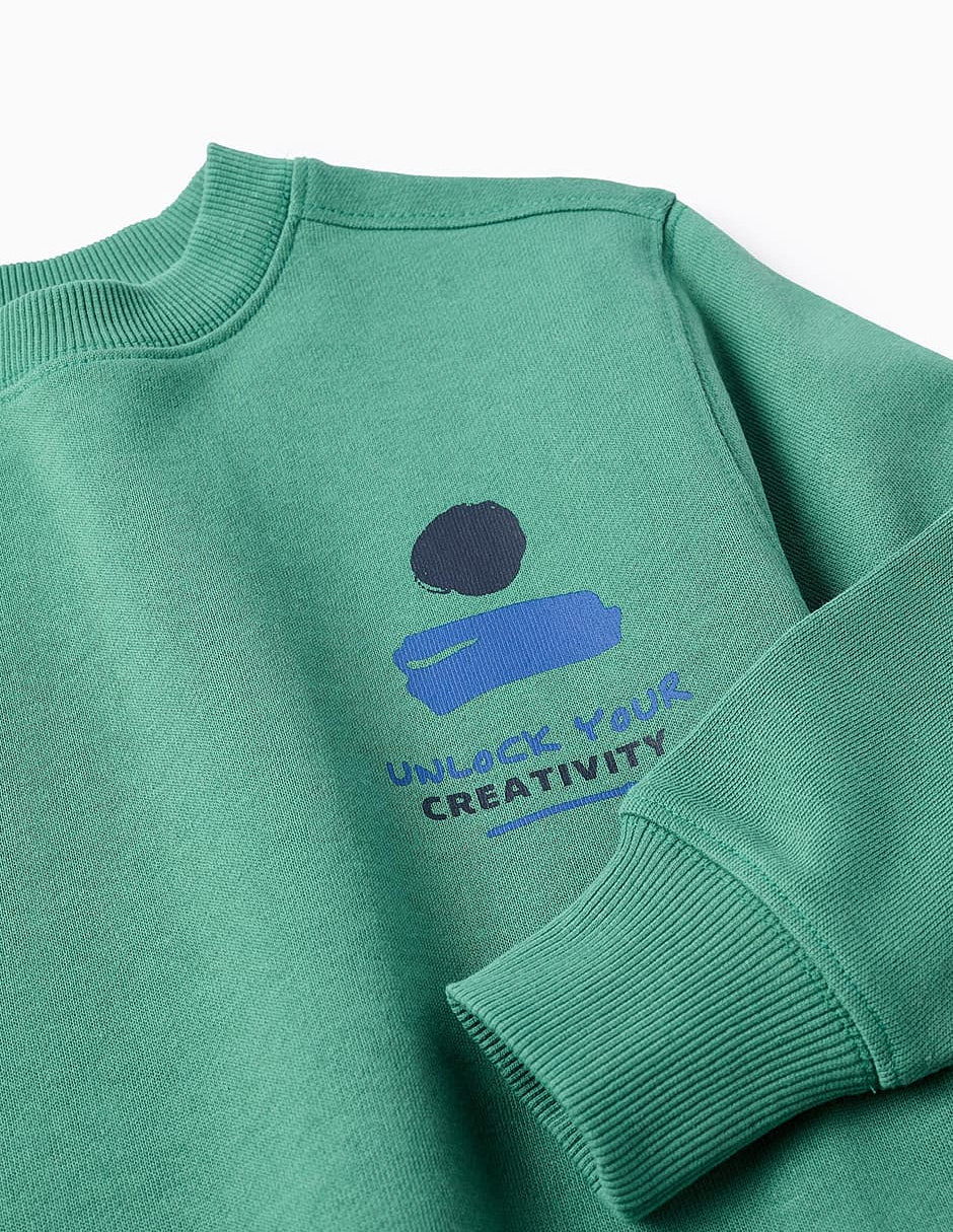 Sudadera zippy true colors para infantil niño
