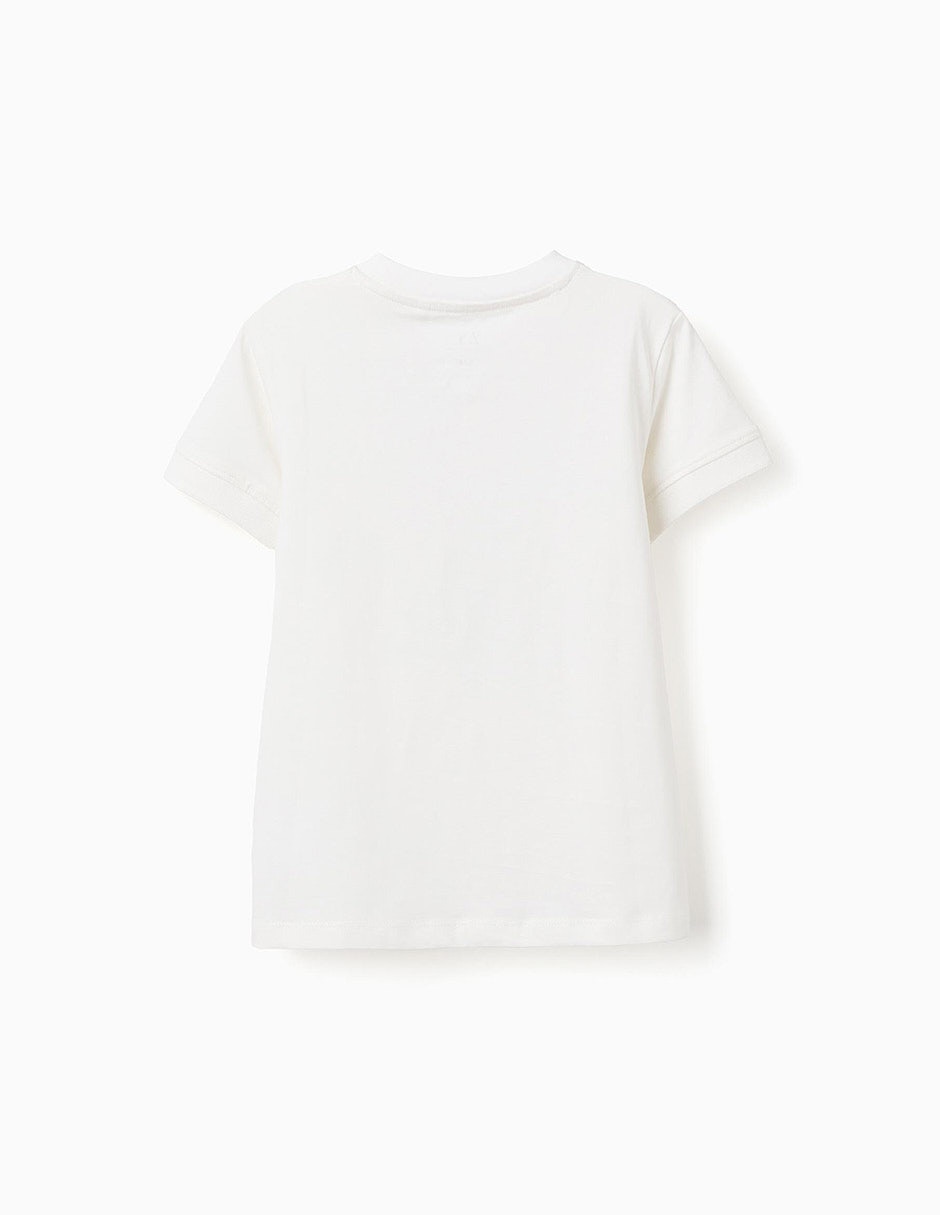 Playera zippy imagining tales manga corta infantil niño