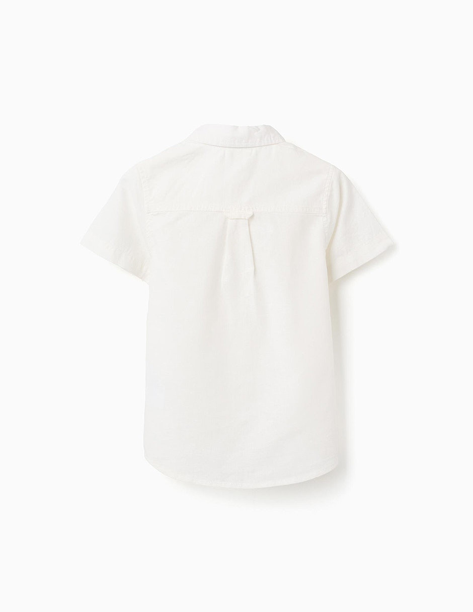 Camisa formal imagining tales manga corta para infantil niño 2
