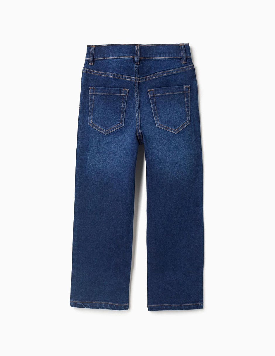 Jeans skinny lavado denim para niño 2