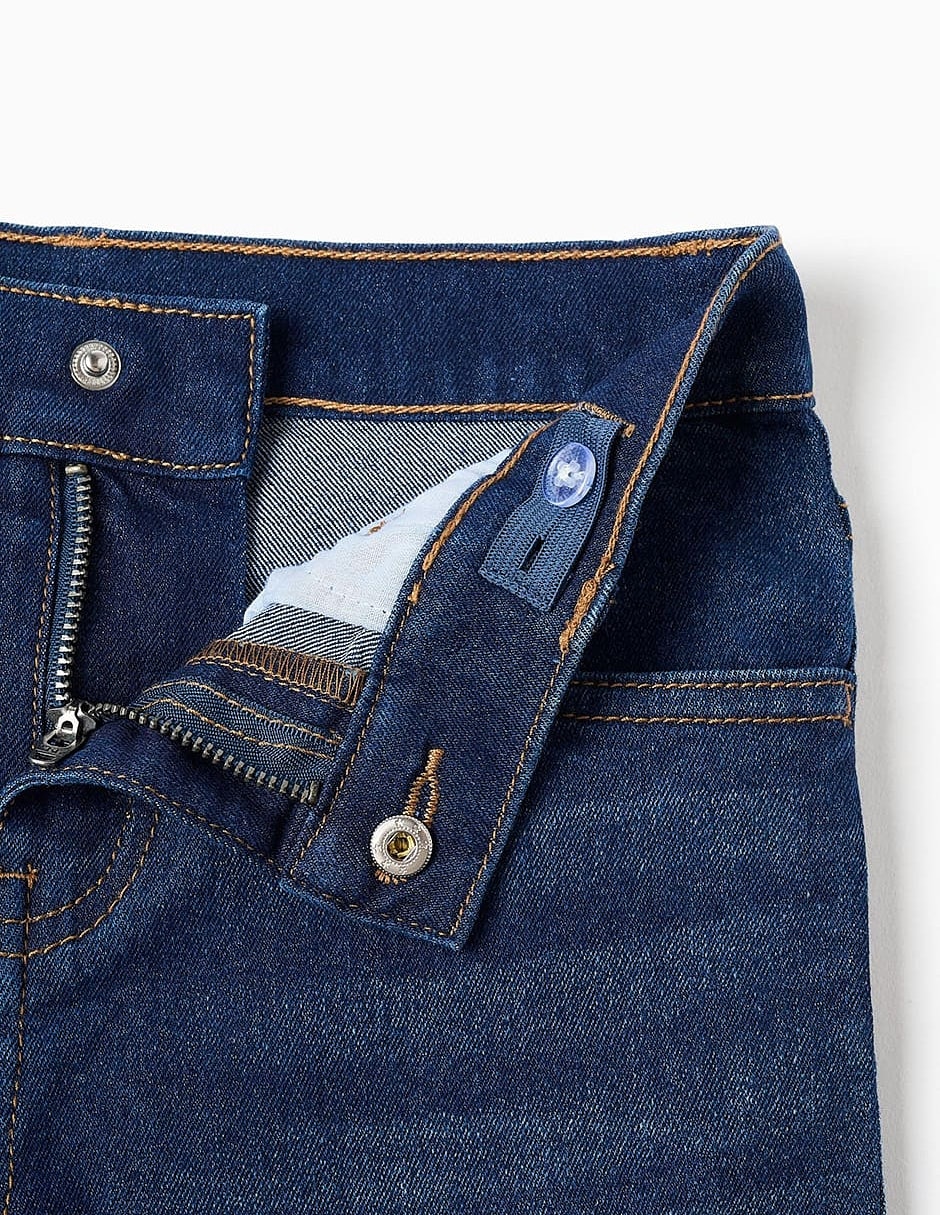 Jeans skinny lavado denim para niño 3