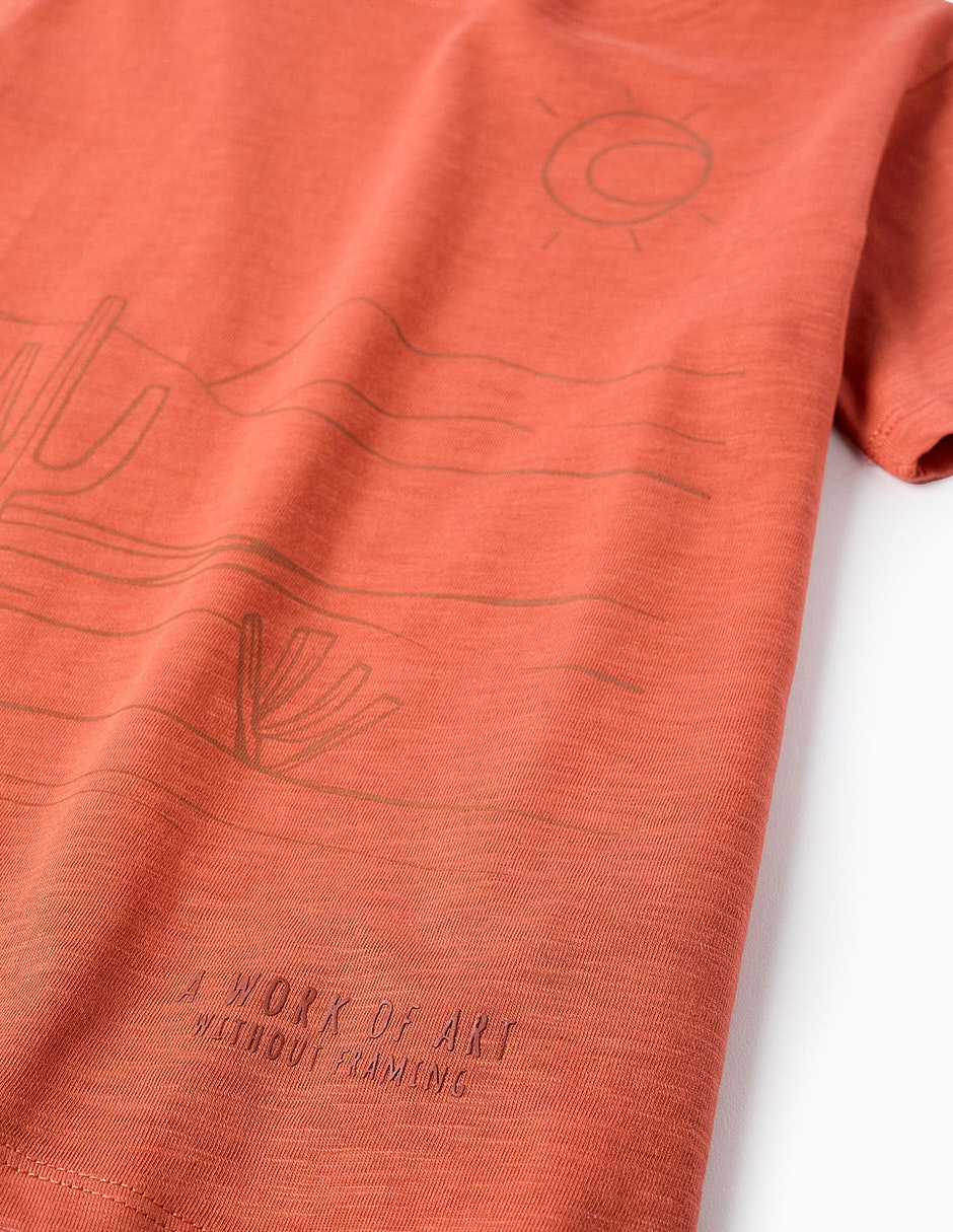 Playera zippy lanzarote manga corta infantil niño