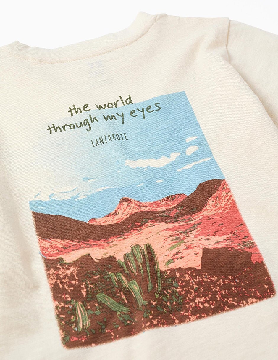 Playera lanzarote manga corta para niño 4
