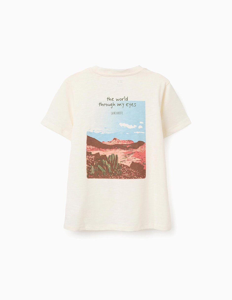 Playera lanzarote manga corta para niño 2