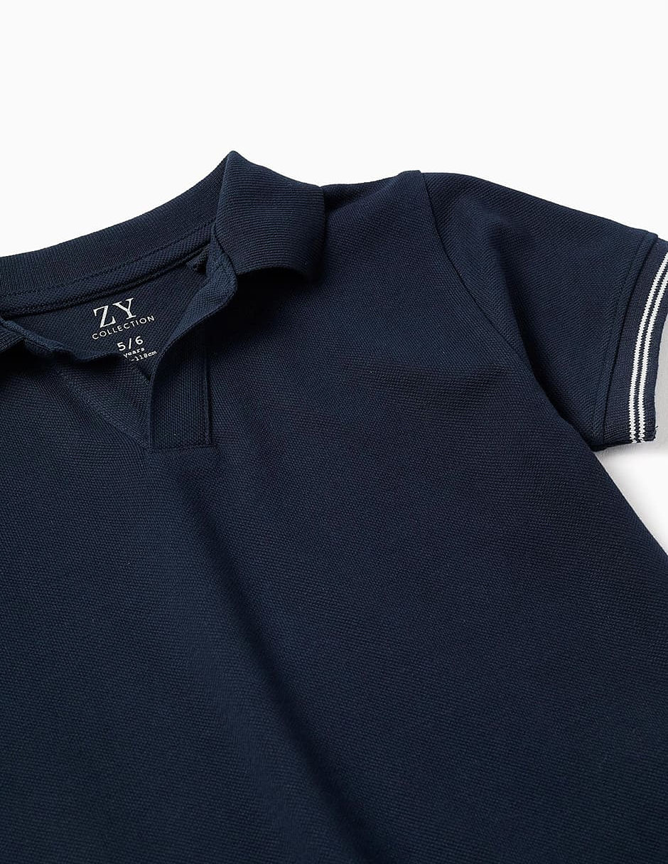 Playera tipo polo Imagining Tales de piqué para niño 2