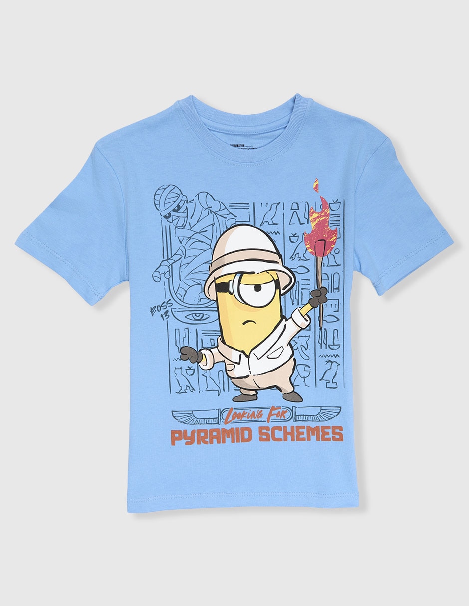 Playera minions minions manga corta infantil niño