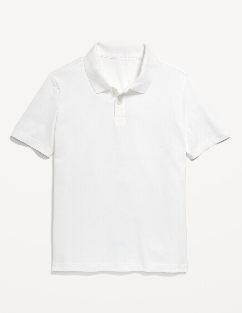 Playera tipo polo de algodón para niño 3