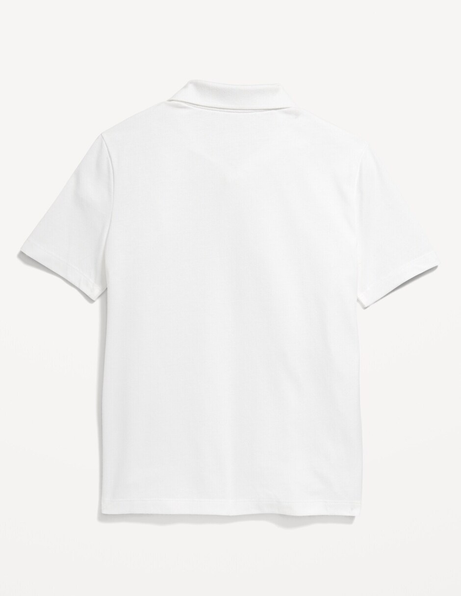 Playera tipo polo de algodón para niño 2