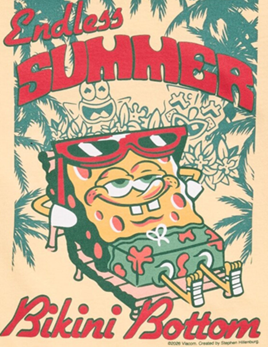 Playera Bob esponja manga corta para niño 2
