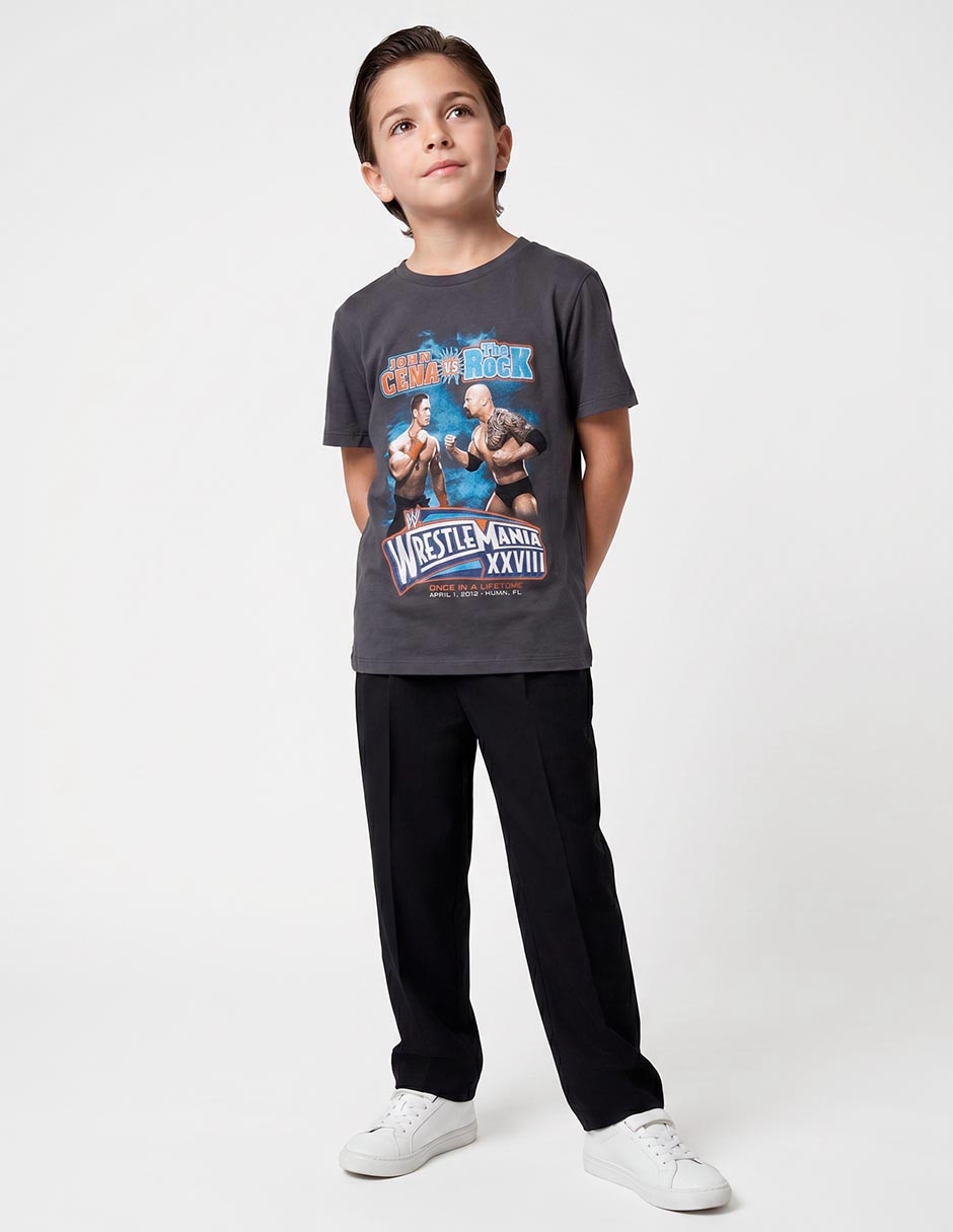 Playera manga corta para niño Playera manga corta para niño