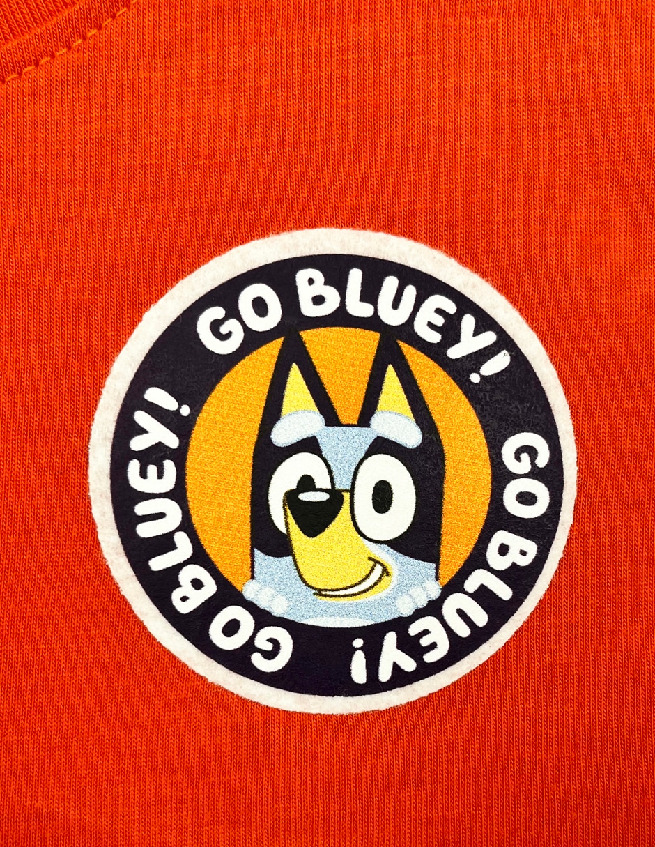 Player Bluey manga corta para niño 3