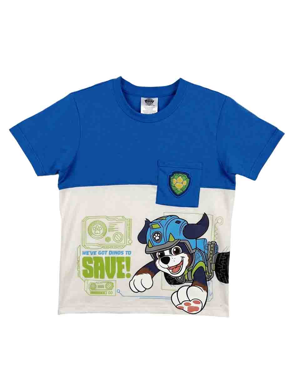 Playera manga corta para niño