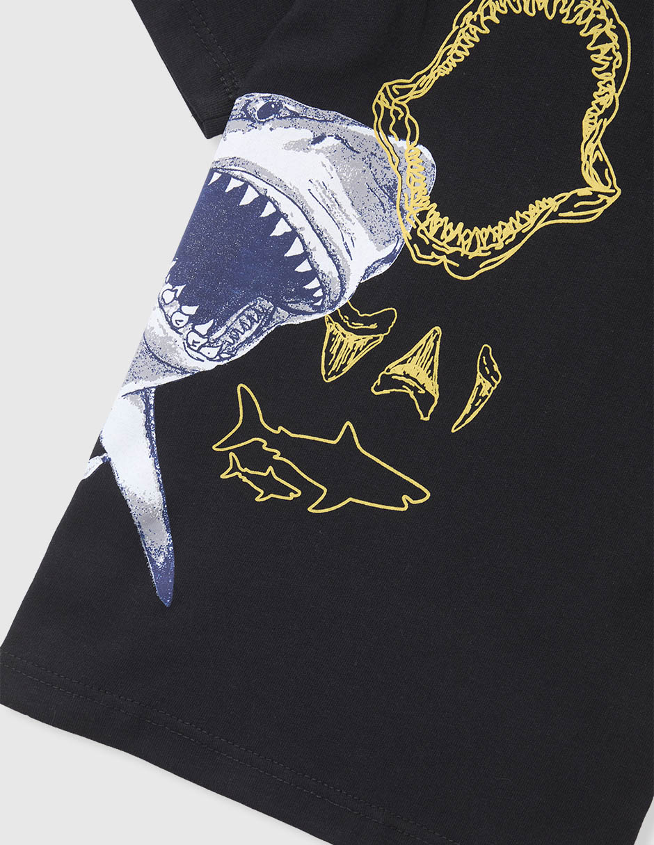 Playera manga regular para niño 3