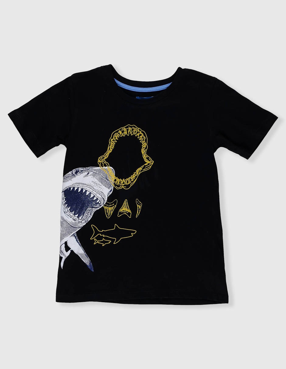 Playera Piquenique manga regular para niño